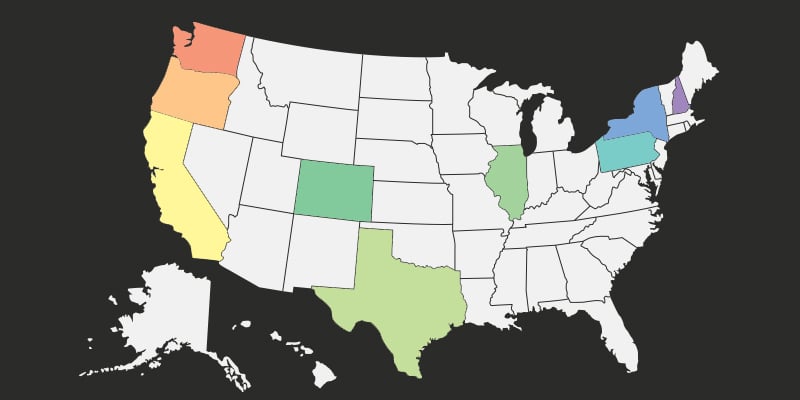 New Laws in These States Affect Employers in 2022